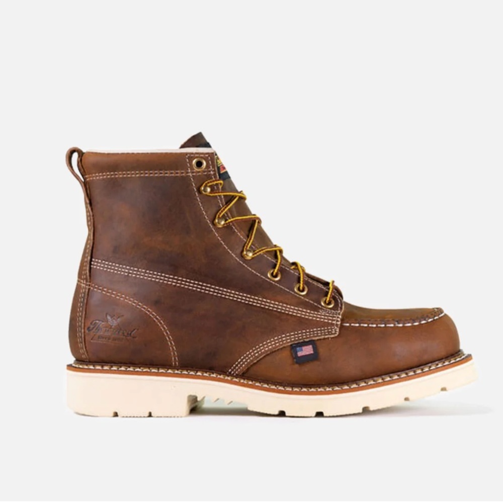 Thorogood American Heritage 6” Steel Toe Work Boots 804-4375 Size 10 NWT